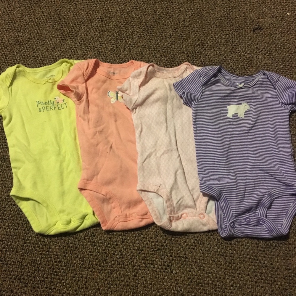 Four caters onesies